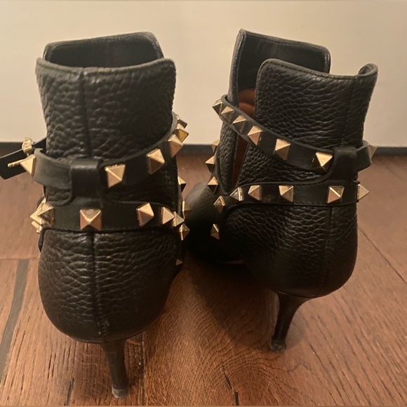 Valentino Rockstud Ankle Boots - Picture 4 of 6
